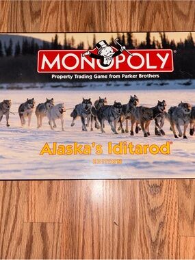 Monopoly Alaska's Iditarod Edition Board Game - Monopoly - Blue/White